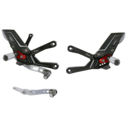Commandes reculées réglables Lightech Racing - sélection standard/inversée FTRYA016R