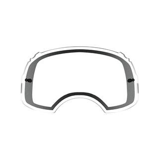 Écran double Oakley Airbrake Plutonite transparent | Oxmoto