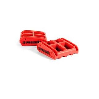 Caoutchouc de remplacement RISK RACING Lock-n-Load rouge