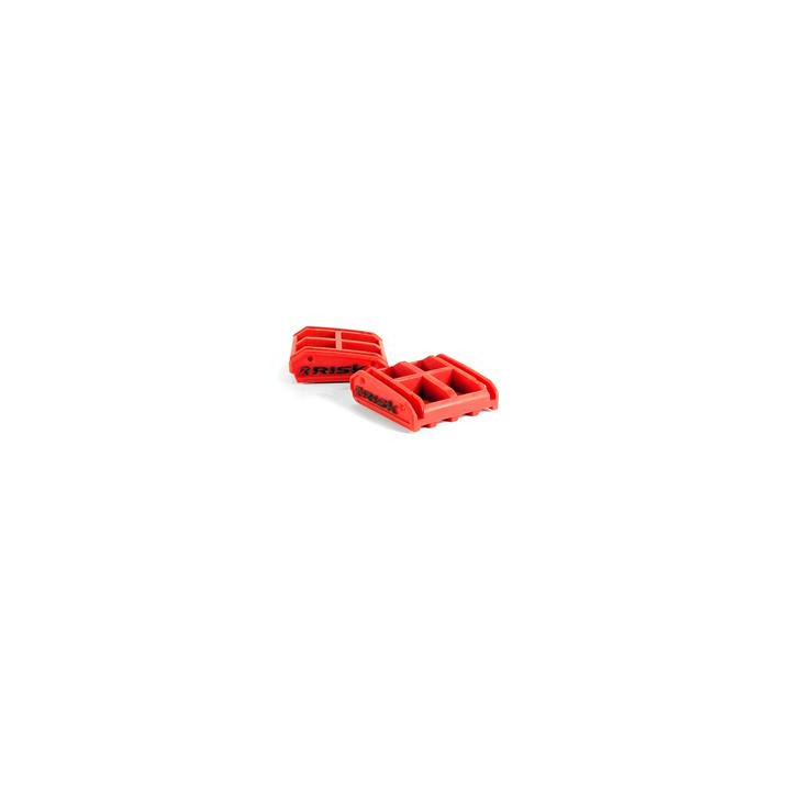 Caoutchouc de remplacement RISK RACING Lock-n-Load rouge