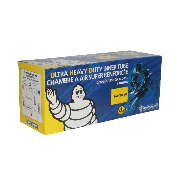 Chambre à air renforcée uhd 4mm Michelin avant | Oxmoto