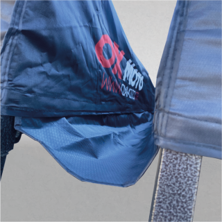 Gouttières de tonnelle Oxmoto 3x3m | Oxmoto
