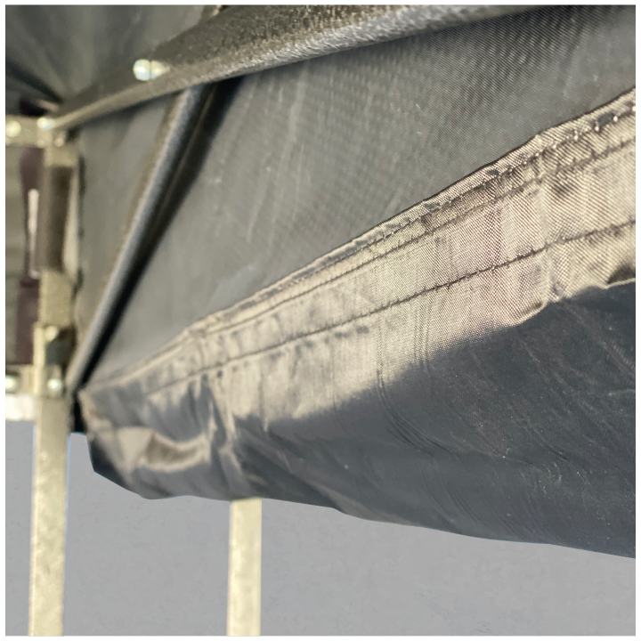 Gouttières de tonnelle Oxmoto 3x3m | Oxmoto