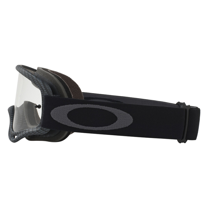 Masque Oakley O Frame MX Matte Carbon Fiber écran transparent