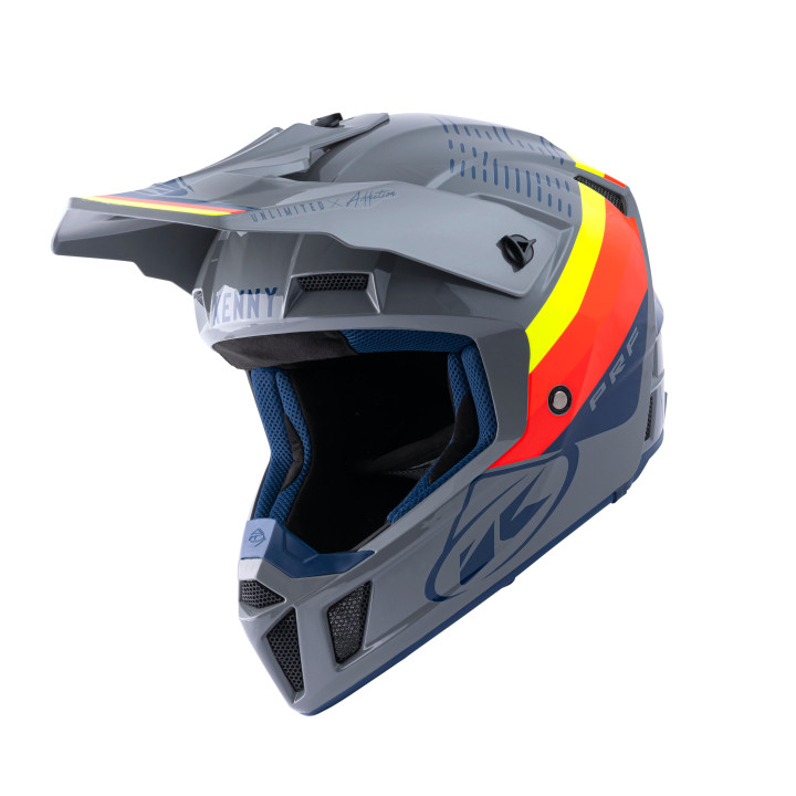 Casque KENNY performance gris | Oxmoto