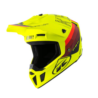 Casque KENNY performance jaune fluo | Oxmoto