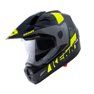 Casque KENNY extreme noir/jaune fluo | Oxmoto