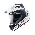 Casque KENNY extreme blanc/noir | Oxmoto
