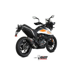Silencieux MIVV Oval - KTM 390 Adventure KT.024.L3C | Oxmoto