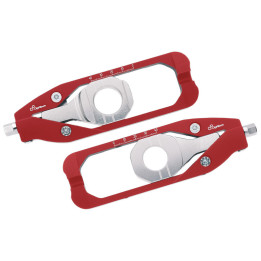 Tendeur de chaîne Lightech - Rouge TESU004ROS | Oxmoto