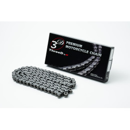 Chaine de transmission EK CHAIN 520 R/3D - Joints Nx-Ring - attache à riveter