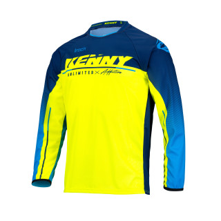 Maillot KENNY track focus navy | Oxmoto