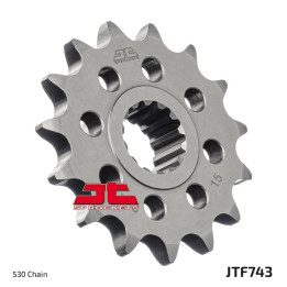 Pignon JT SPROCKETS acier anti-bruit - 530 JTF743.15RB