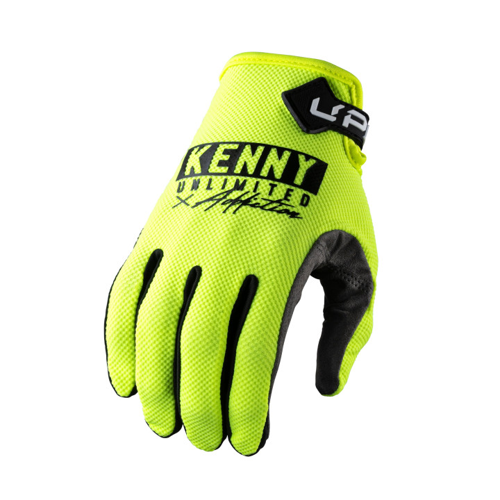Gants KENNY up jaune fluo | Oxmoto