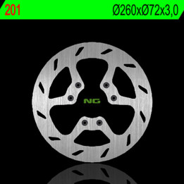Disque de frein NG BRAKES rond fixe 201 | Oxmoto