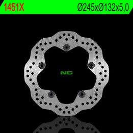 Disque de frein NG BRAKES pétale fixe 1451X | Oxmoto