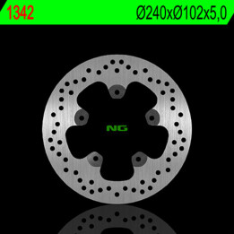Disque de frein NG BRAKES rond fixe 1342 | Oxmoto