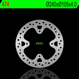 Disque de frein NG BRAKES rond fixe 474 | Oxmoto