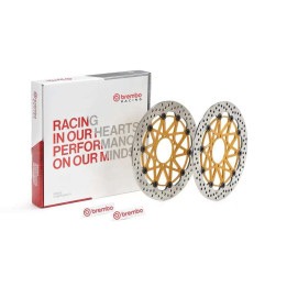 Disques de frein Brembo UPGRADE Supersport rond flottant - la paire 208973767