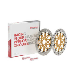 Disques de frein Brembo UPGRADE Supersport rond flottant - la paire 208973717