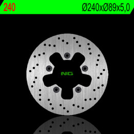 Disque de frein NG BRAKES rond fixe 240 | Oxmoto