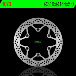 Disque de frein NG BRAKES rond fixe 1073 | Oxmoto