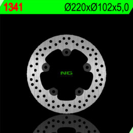 Disque de frein NG BRAKES rond fixe 1341 | Oxmoto