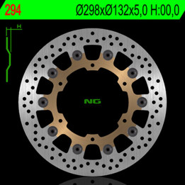 Disque de frein NG BRAKES rond flottant 294 | Oxmoto