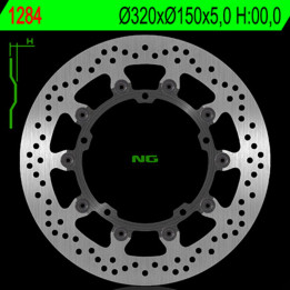 Disque de frein NG BRAKES rond flottant 1284 | Oxmoto
