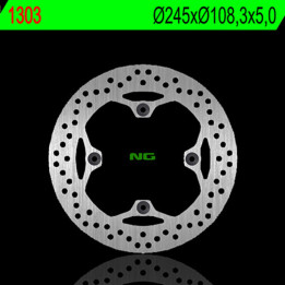 Disque de frein NG BRAKES rond fixe 1303 | Oxmoto