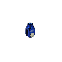 Chape de réglage de frein arrière Scar alu bleu | Oxmoto