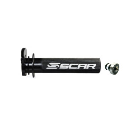 Barilet de gaz Scar alu + roulement noir | Oxmoto