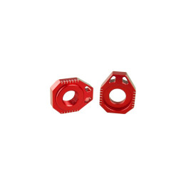 Tendeur de chaîne Scar rouge AB502RD | Oxmoto
