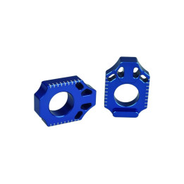 Tendeur de chaîne Scar bleu Yamaha yz125/250 | Oxmoto