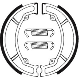Mâchoires de frein Tecnium Off-Road/Quad organique - BA104