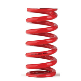 Ressort d'amortisseur YSS 250mm - 75-98Nm rouge | Oxmoto