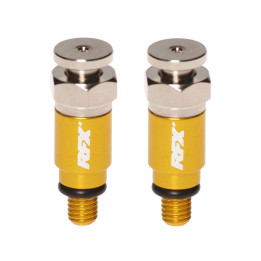 Purgeurs de fourche RFX Pro M5x0,8 (Jaune) Kayaba/Showa