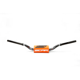 Guidon Scar O² RC High S9132BK-OR | Oxmoto