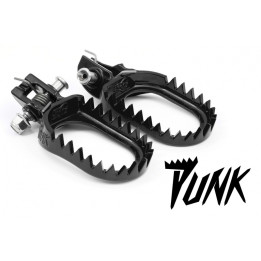 Repose-pied S3 Punk acier ESK-1231-B | Oxmoto
