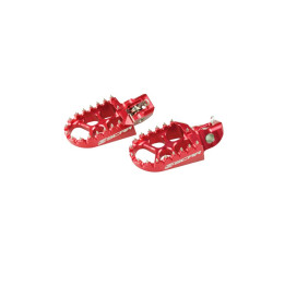Repose-pieds Scar rouge | Oxmoto