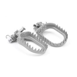 Repose-pied S3 Punk acier argent KTM/Husqvarna | Oxmoto