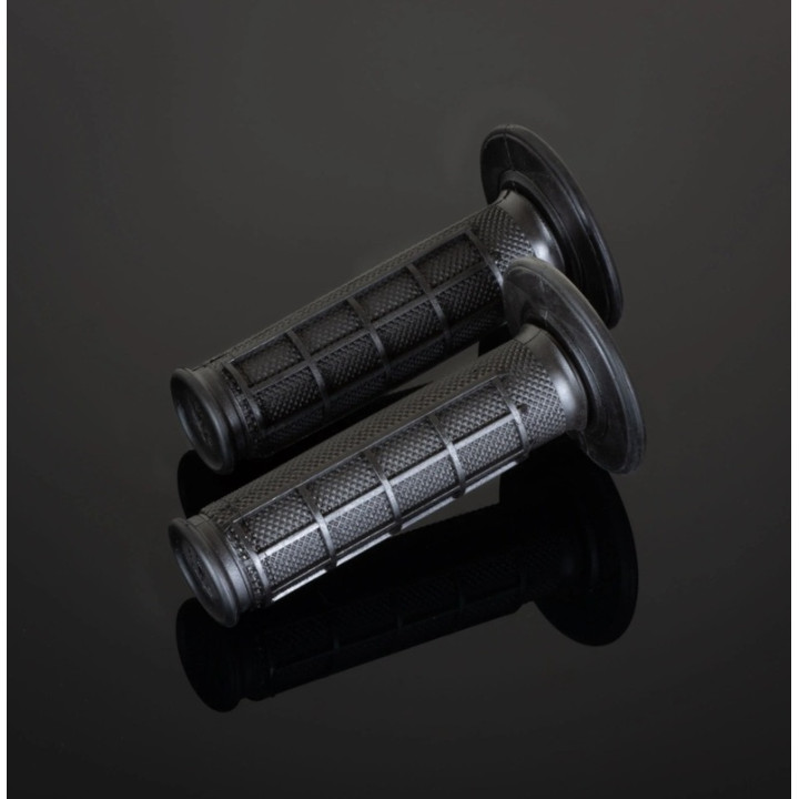 Revêtements Renthal Ultra-Tacky semi-gauffré - noir | Oxmoto
