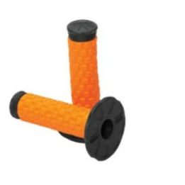 Revêtements PRO TAPER MX Soft - orange/noir | Oxmoto
