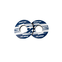 Paire de donuts de poignée RFX sport (X Bleu) | Oxmoto