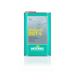 Liquide de frein Motorex Brake Fluid DOT 4 - 1L | Oxmoto