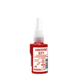Etanchéité des raccords filetés Loctite 577 - 50ml | Oxmoto