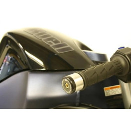Embouts de guidon R&G RACING noir Buell 1125R | Oxmoto