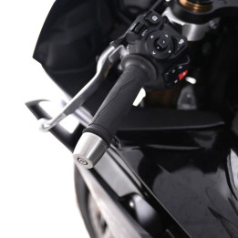 Embouts de guidon Apex R&G RACING BE0233SS | Oxmoto
