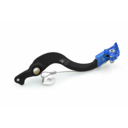 Pédale de frein ART factory aluminium anodisé noir/embout bleu 1081845001