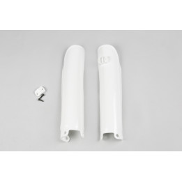 Protections de fourche UFO blancktm/gasgas/husqvarna